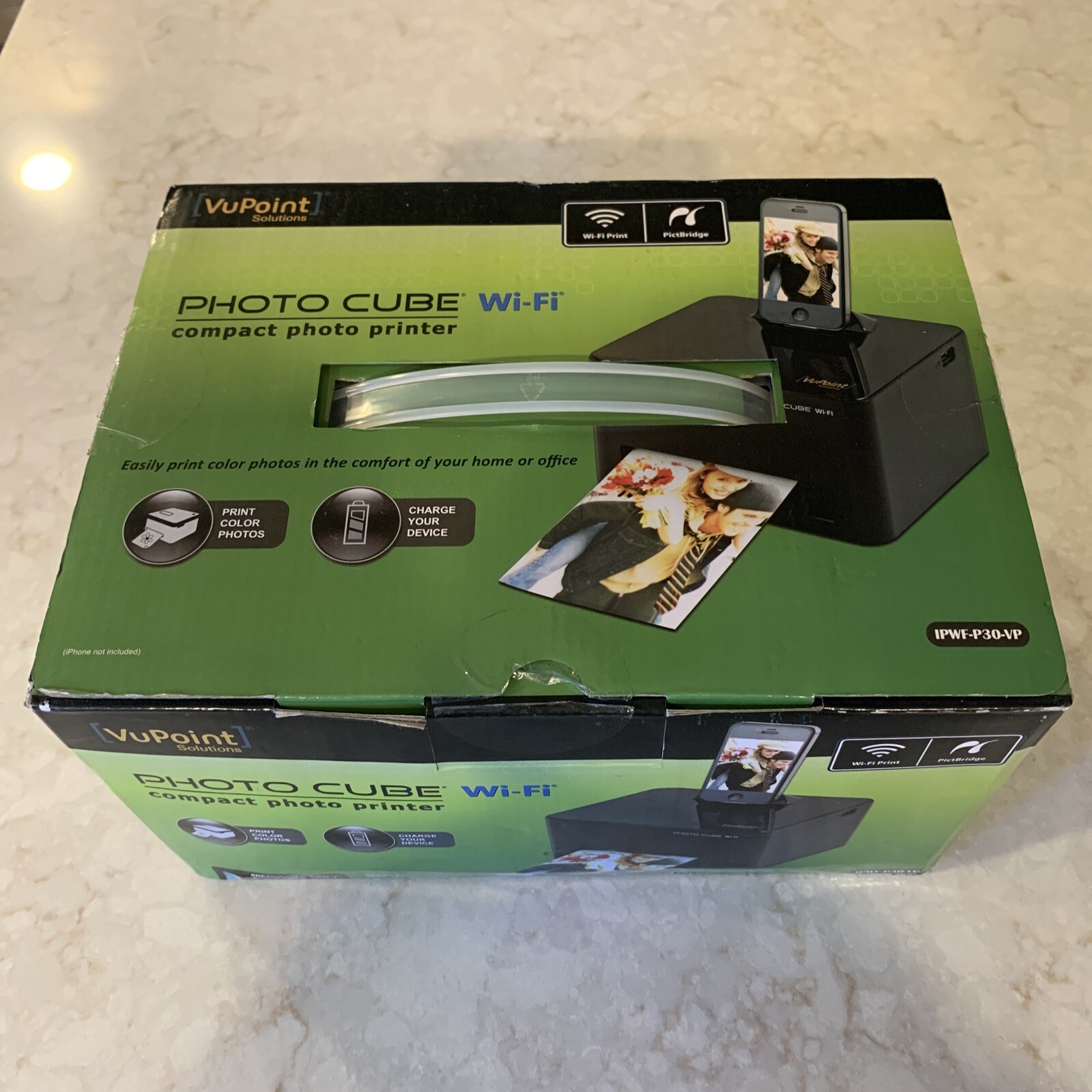 VuPoint IPWF-P30-VP Wireless Color Photo Printer-NEW IN BOX FAST SHIPPING READ