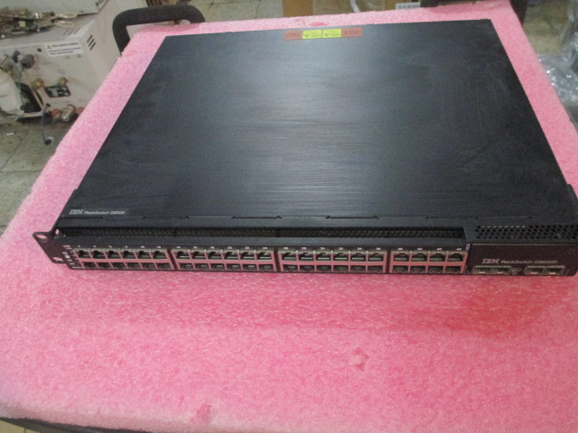 IBM G8000 46C3403 0446HC3 1Gb/10Gb G8000R RackSwitch iDataPlex