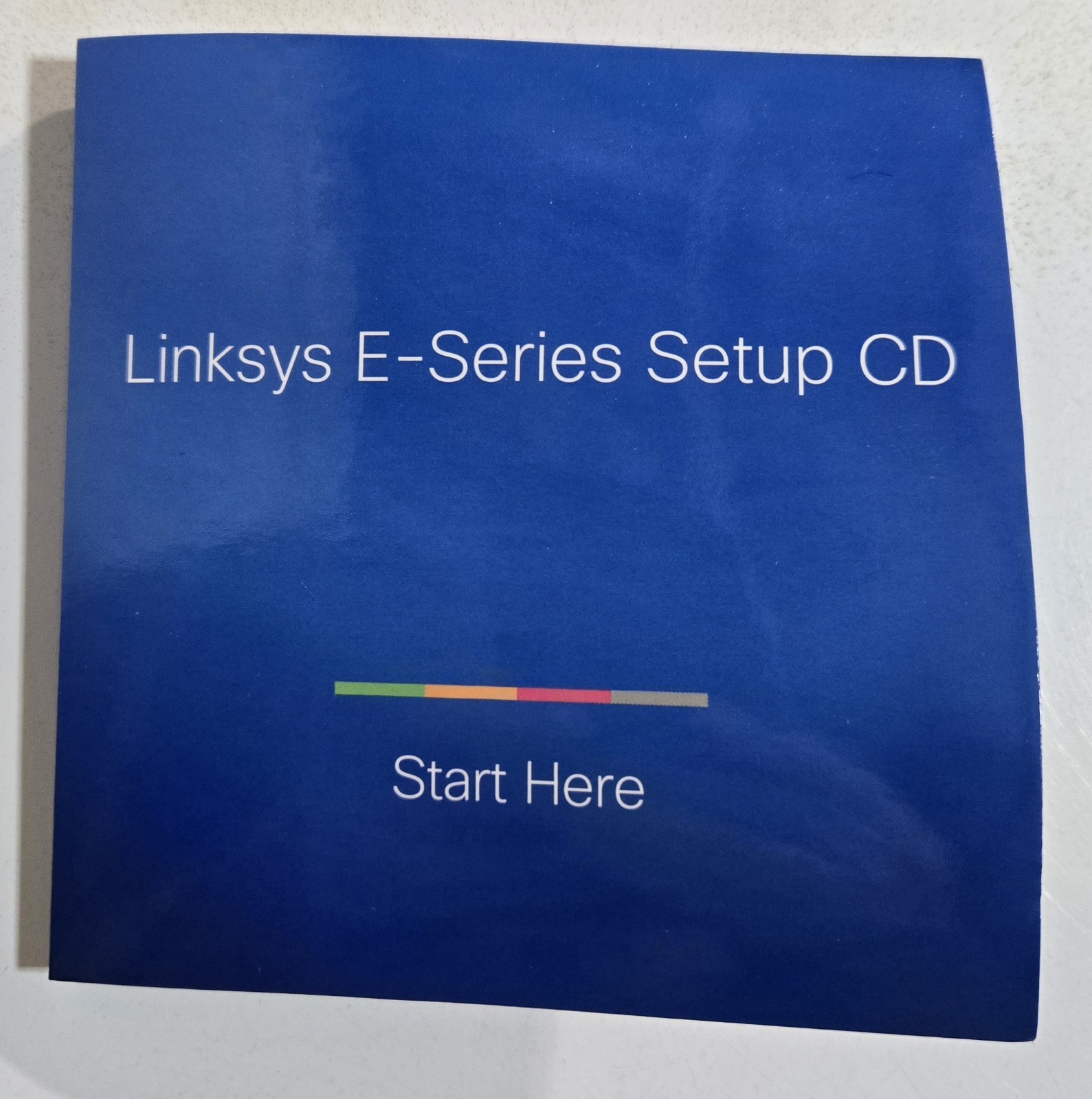 Linksys E1200 Setup CD Disc Software & Resources For Cisco Wireless Router