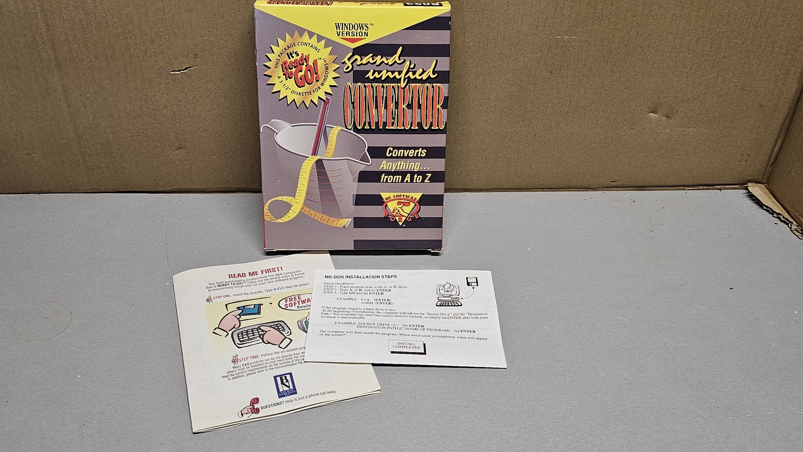 Big Box Software The Software Forge Grand Unified Converter (Windows) (No Softwa