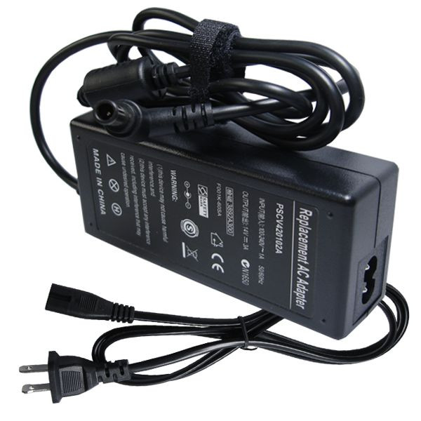 AC Power Adapter For Samsung F24T350FHN LF24T350FHNXZA LED Monitor Charger Cord