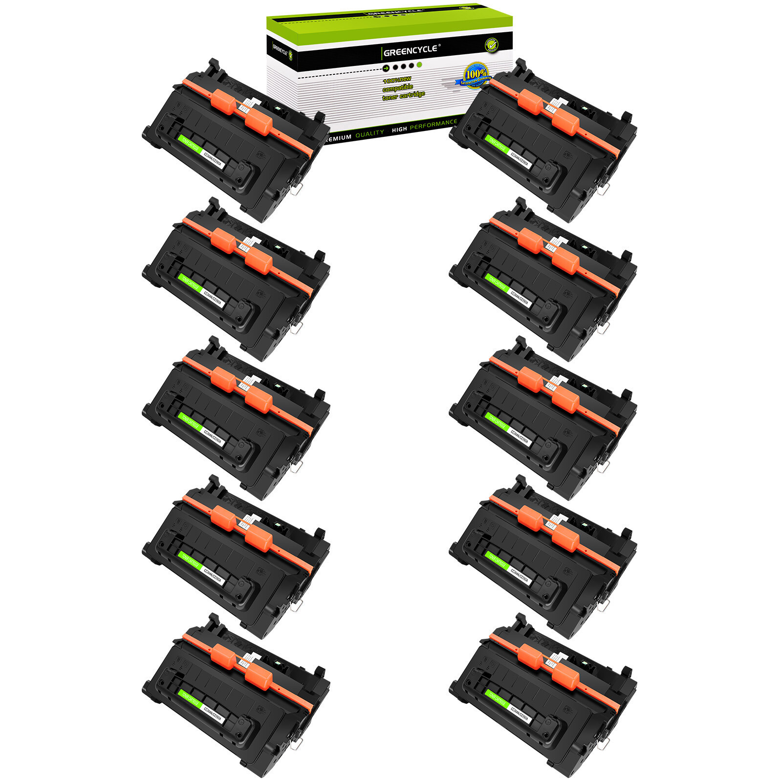 10PK 64A CC364A HY Toner Cartridge Compatible with HP LaserJet P4014dn P4515tn