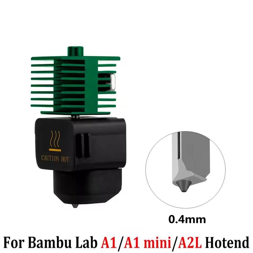 Hotend For Bambu Lab A1/A1MINI A2L Nozzle Tungsten carbide Integrated Hotend Kit