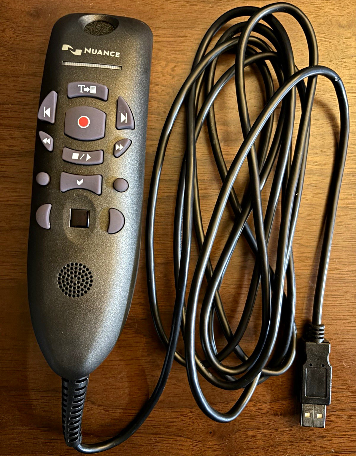 Nuance PowerMic III Handheld USB Dictation Microphone