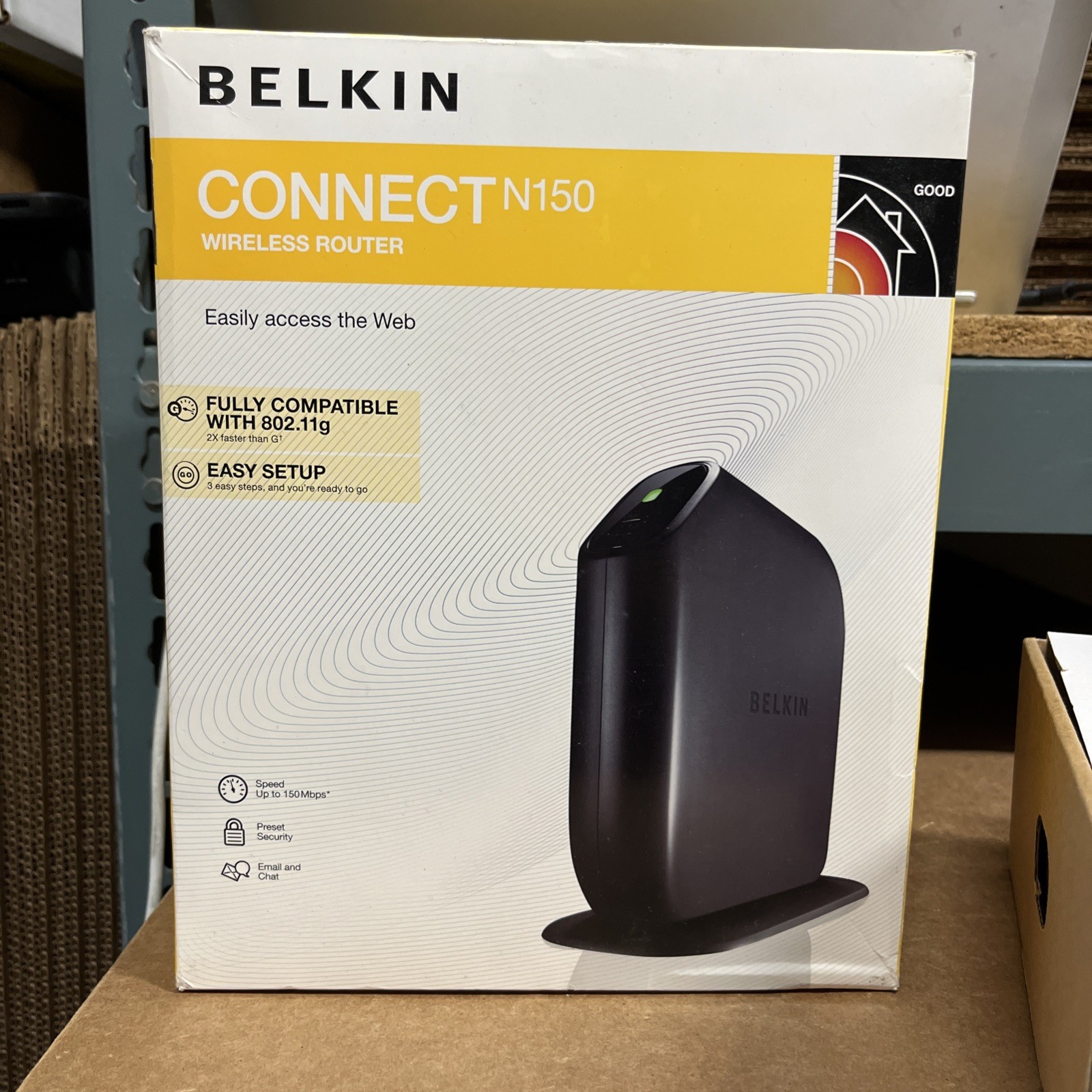 BELKIN Connect N150 Wireless Router F7D5301