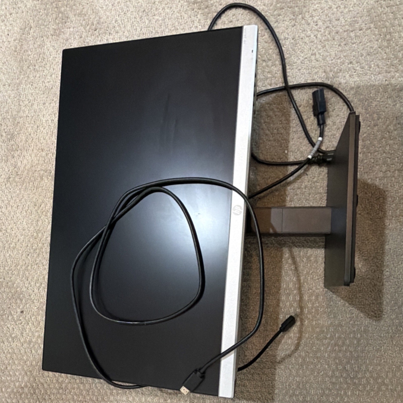 HP 24mh 23.8" Computer Monitor 16:9 Aspect Ratio, Black