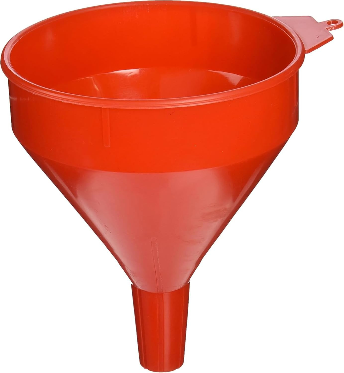75-070 Polyethylene Plastic Funnel W/ Screen - 2 Quart