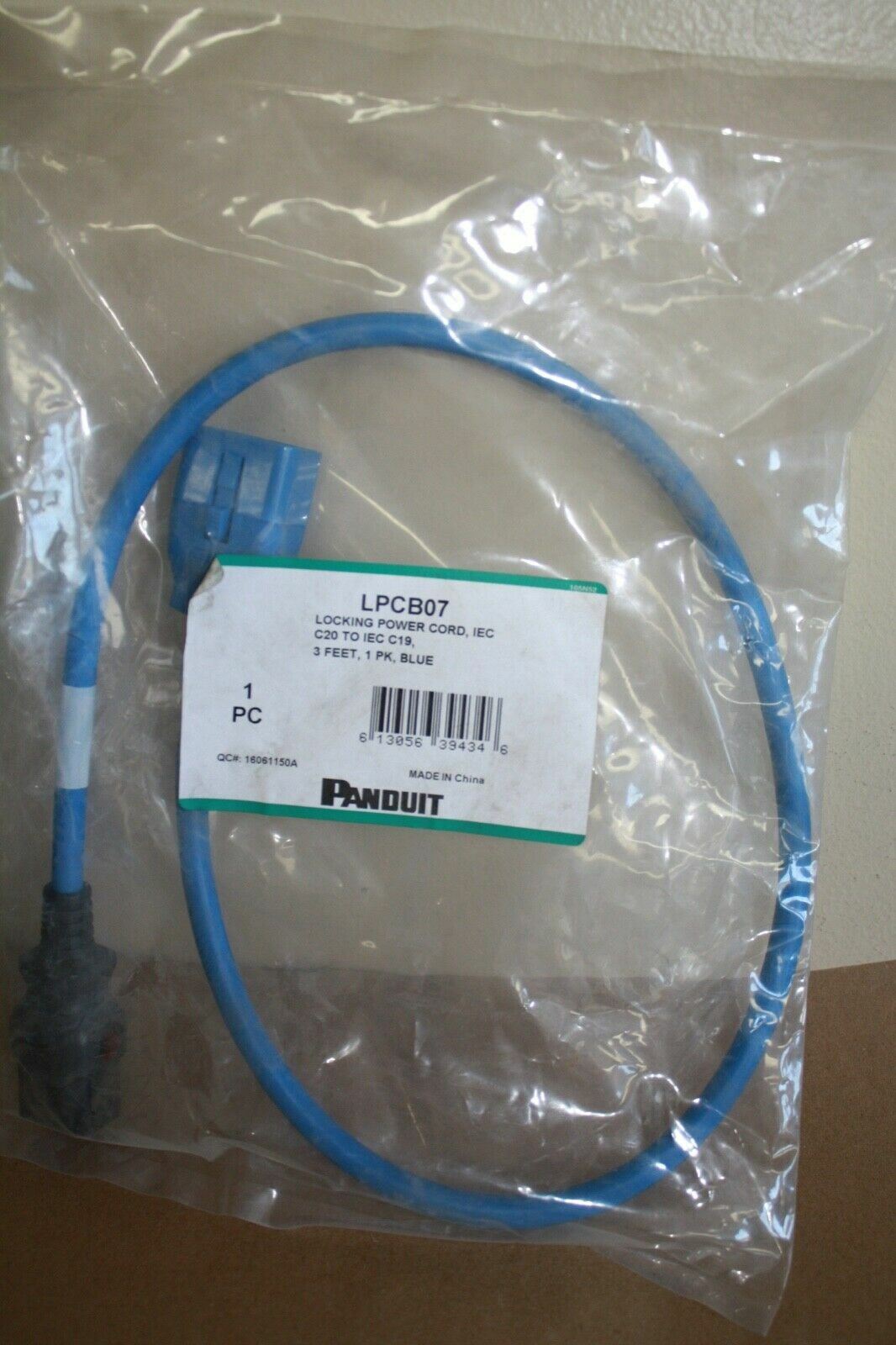 PANDUIT LPCB07 LOCKING POWER CORD