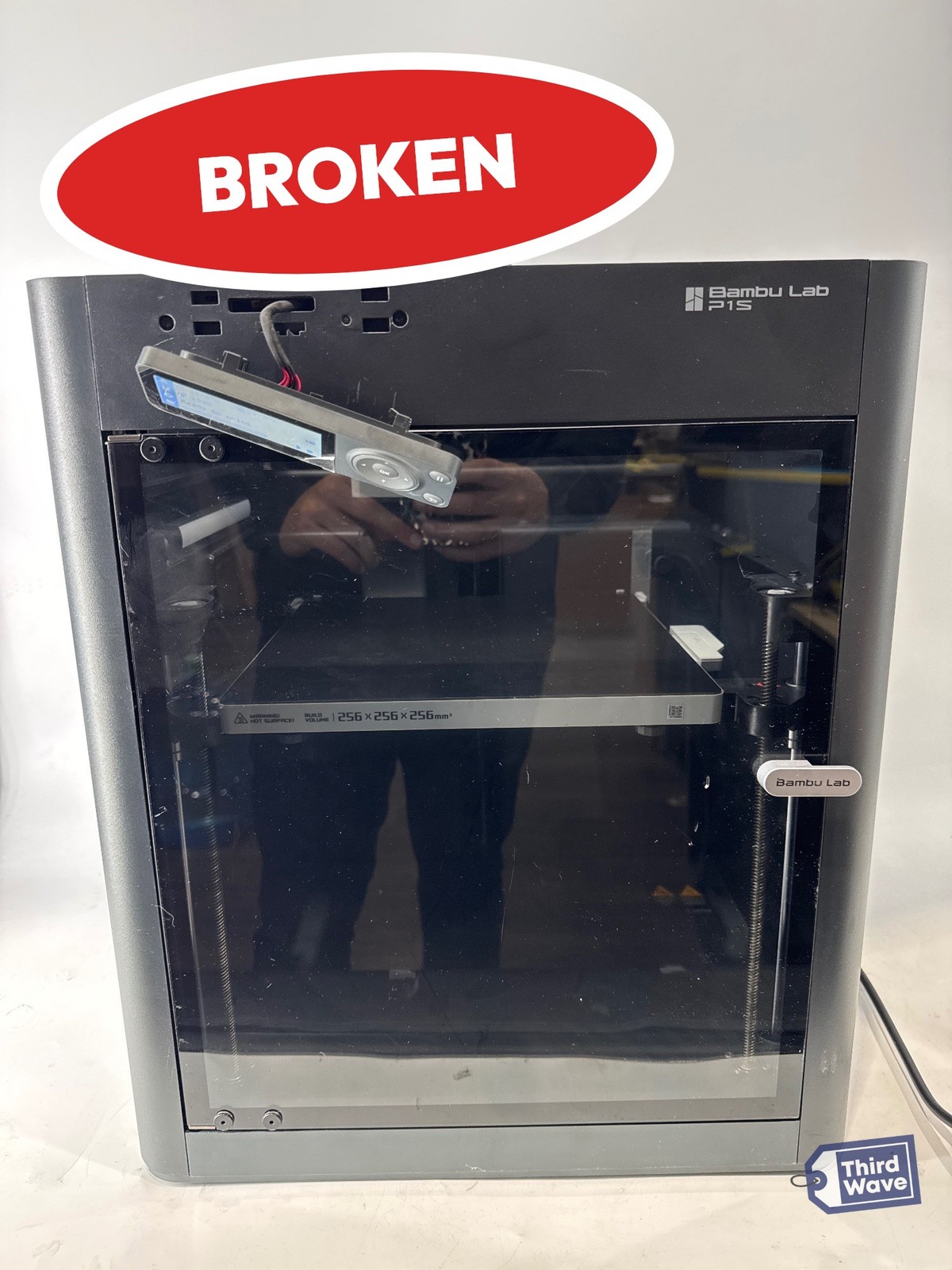 (BROKEN) Bambu Lab P1S 3D Printer FDM Enclosed Auto Bed Leveling Wi-Fi