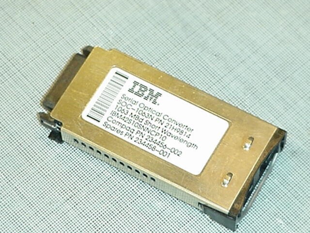 IBM 21H9772 / 21H9814 Shortwave Optical Converter GBIC