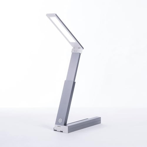 Portable LED Desk Lamp – Ultra-Compact, Foldable, Adjustable Brightness, 180 