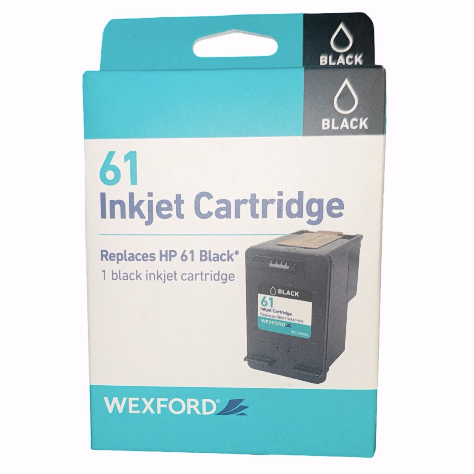 Wexford 61 Black Inkjet  Replacement Cartridge New Sealed