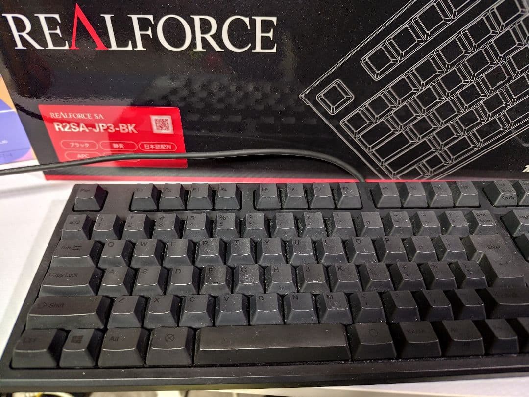Realforce R2SA-JP3.BK Japanese Layout Wired Keyboard Black