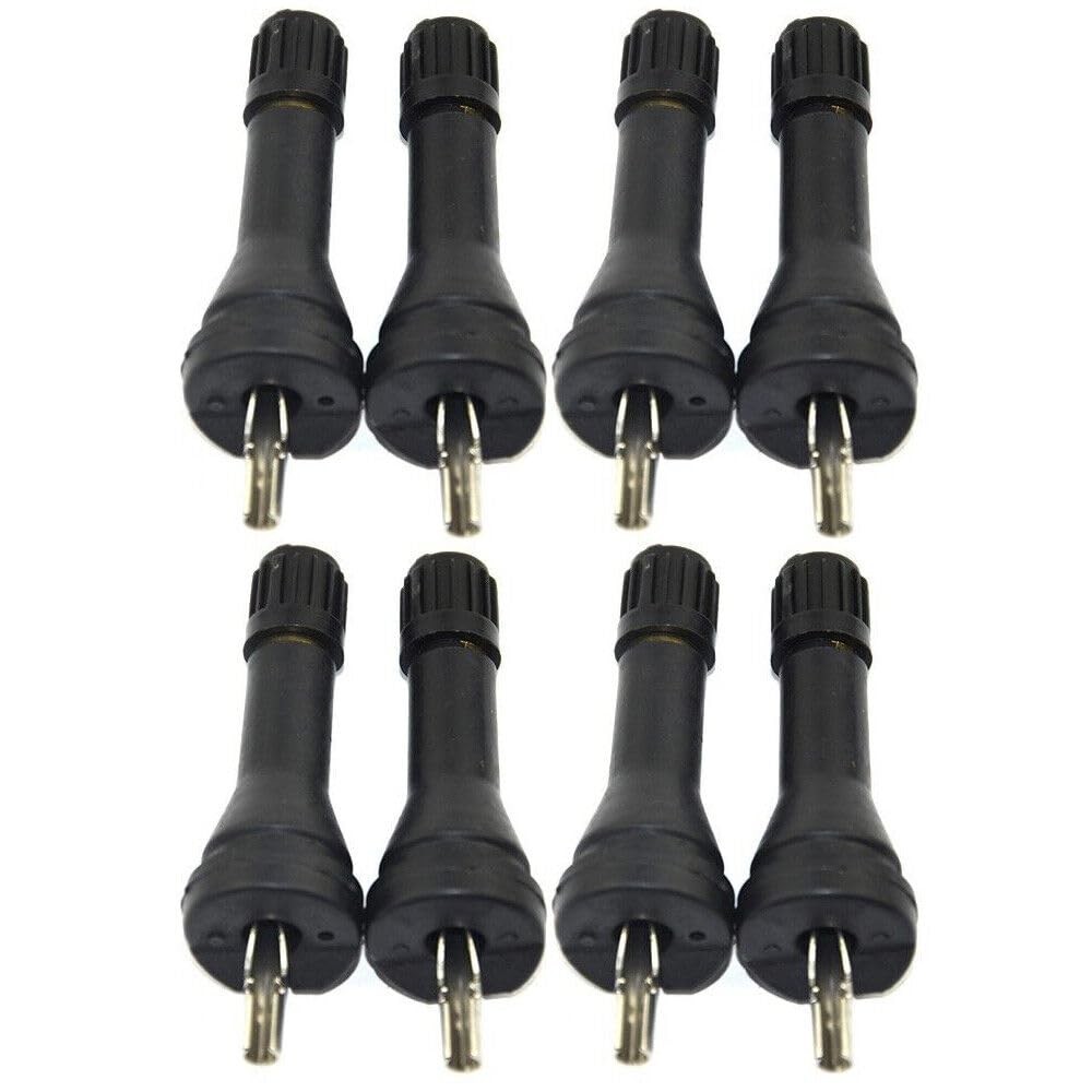 8PCS Rubber Replacement TPMS Monitoring Sensor Tire Valve Stem Kit VS-90