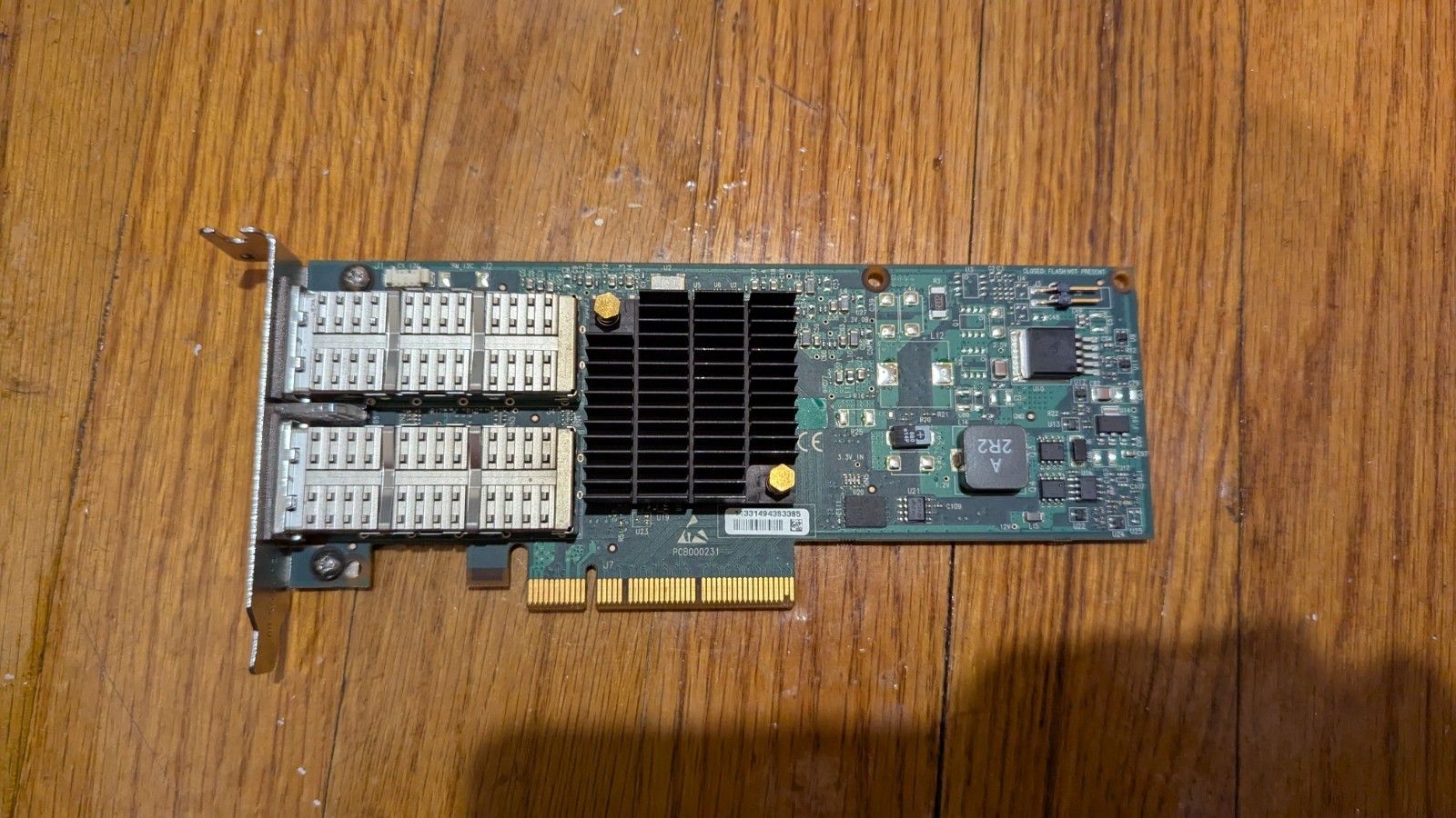 Oracle Mellanox MHQH29B-XSR SUN 40GBPs Low Profile Dual-Port HBA 375-3696-01