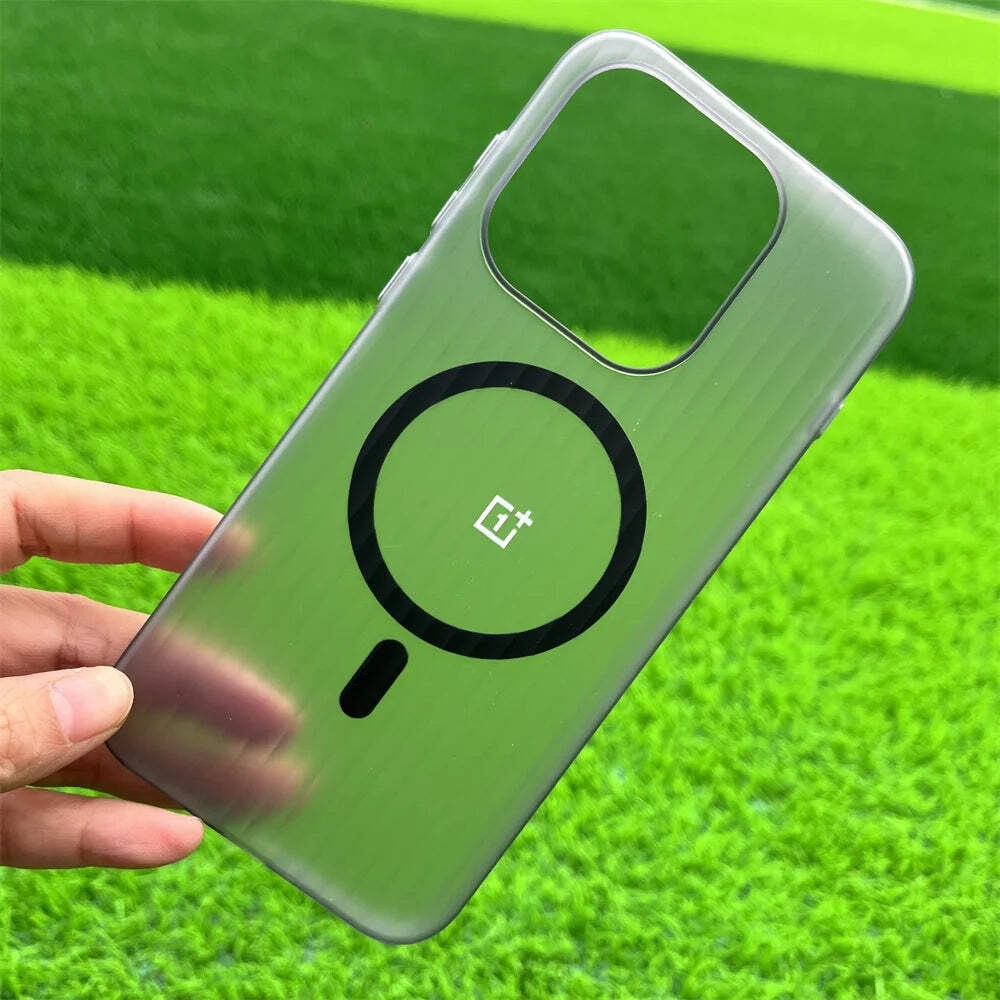OnePlus Luxury Slim Matte Clear Case for 13, 15, and ACE Series