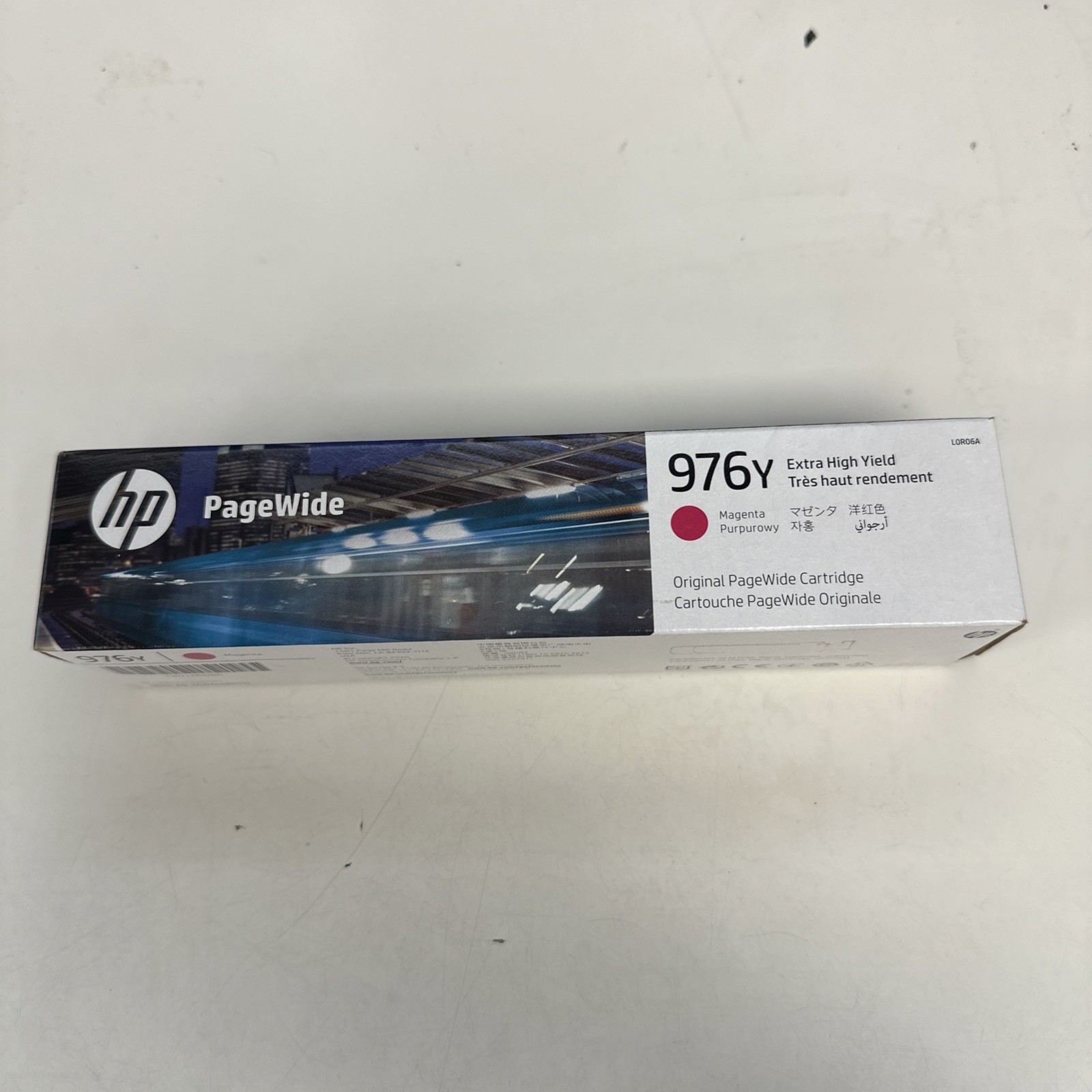 New Open Box HP 976Y Magenta Ink Cartridge, L0R06A