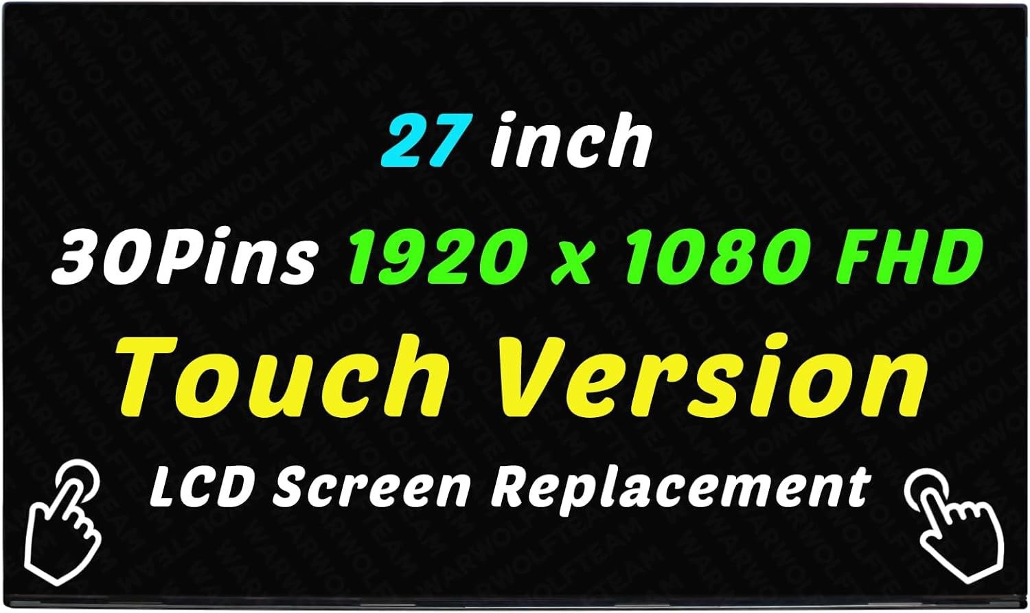 27" FHD LCD Panel Display Touch Screen for HP 27-cb1012nk 27-cb1013na 27-cb1014d