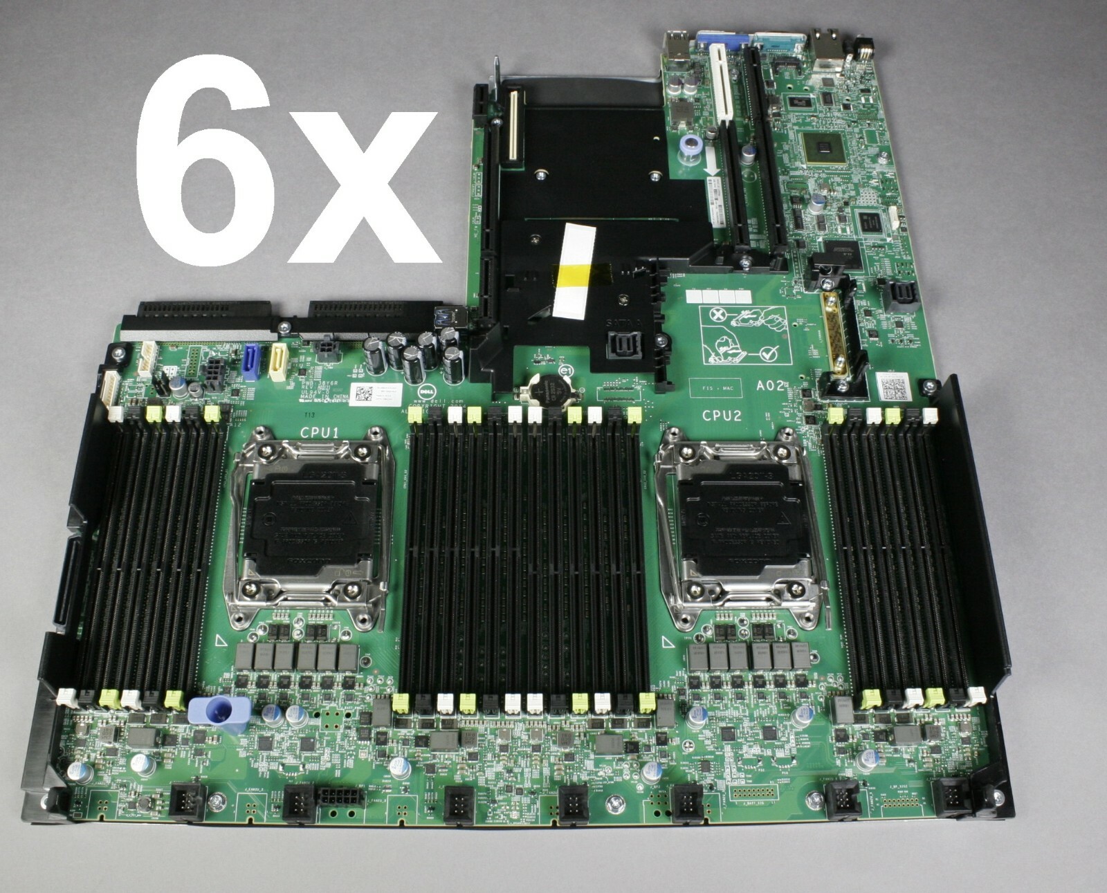 New Case/Bulk Lot Qty 6x - Dell Poweredge R630 motherboard 86D43 2C2CP