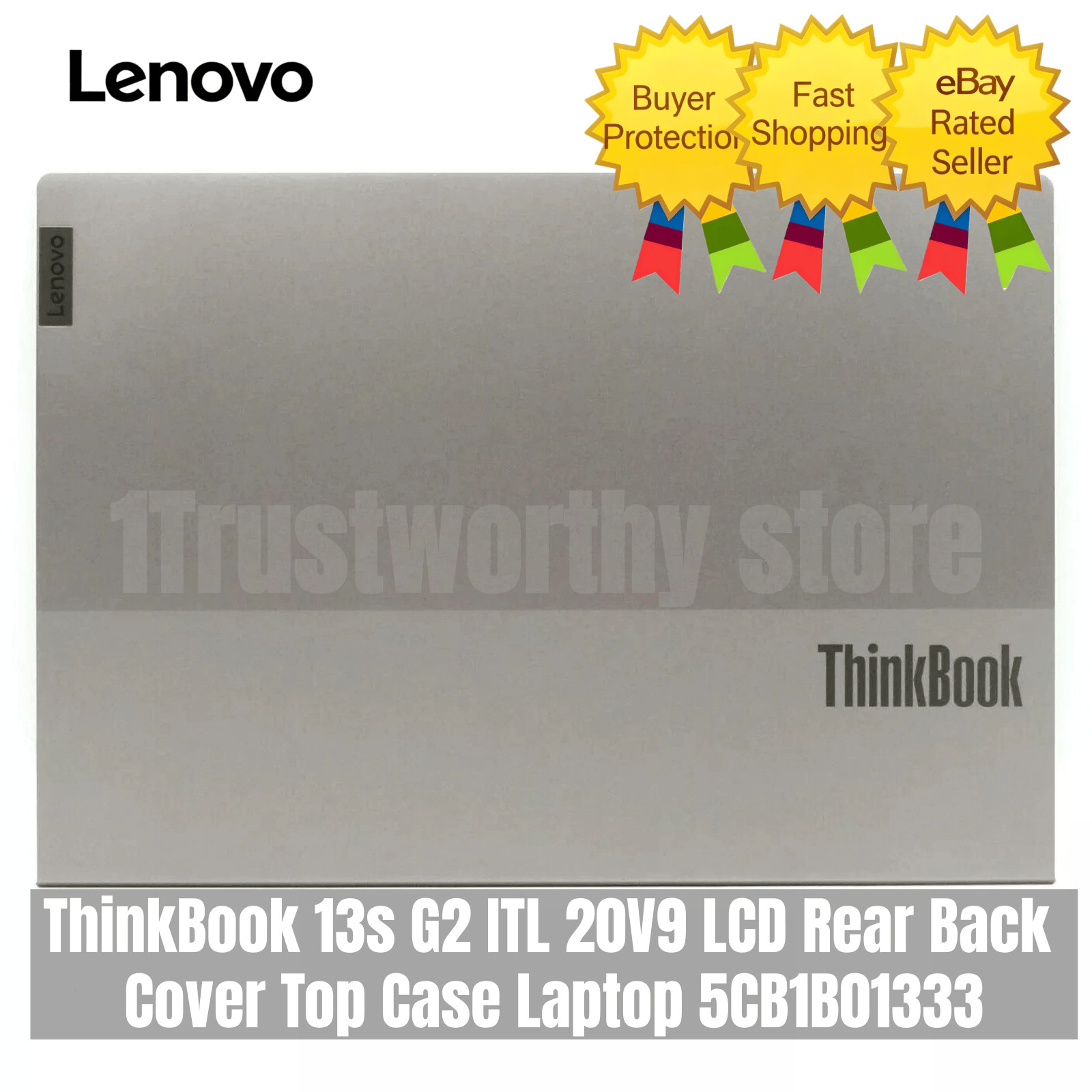 5CB1B01333 New For ThinkBook 13s G2 ITL 20V9 LCD Rear Back Cover Top Case Laptop