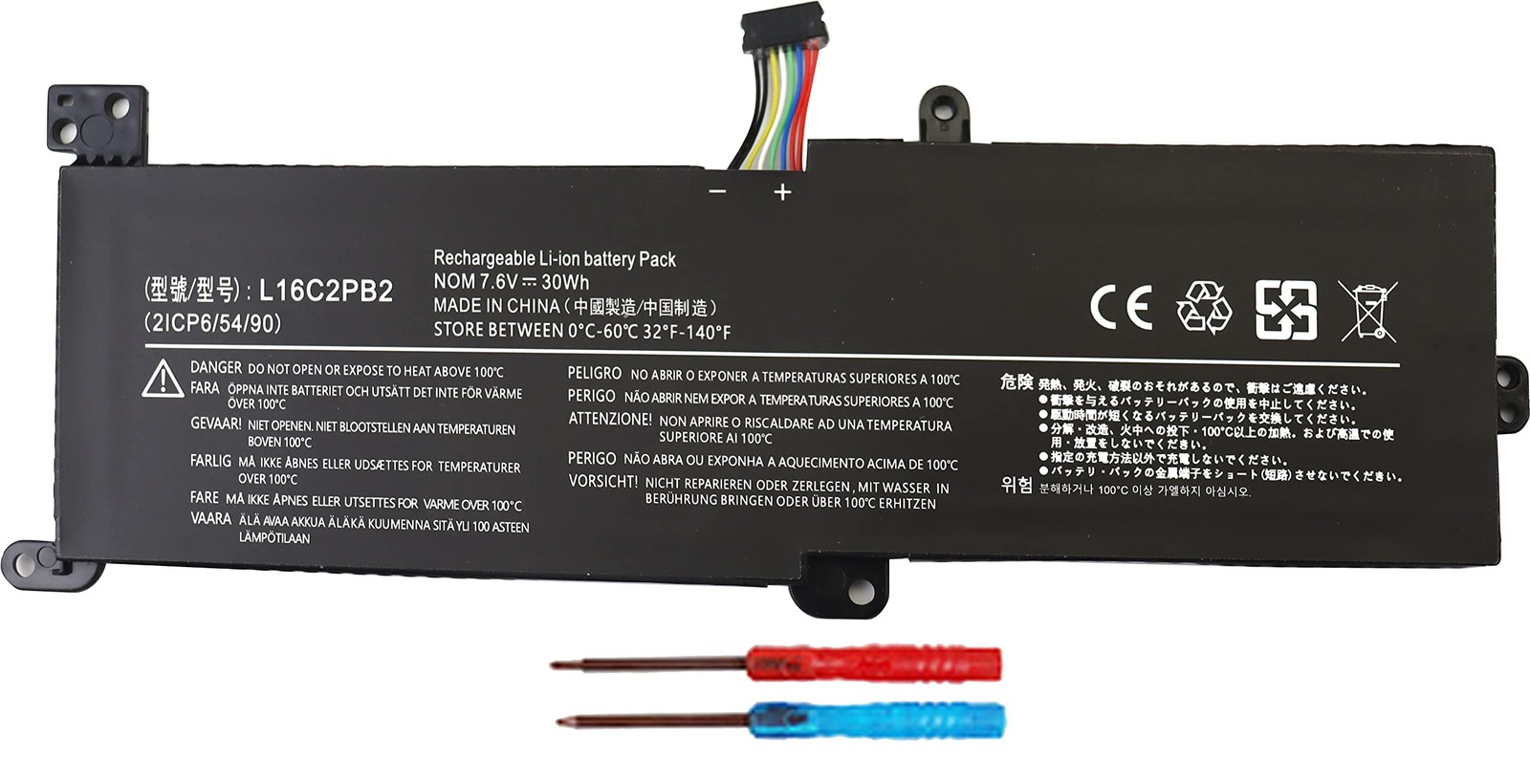 L16C2PB2 L17L2PF1 L16M2PB2 Battery Replacement For IdeaPad 330 320 S145