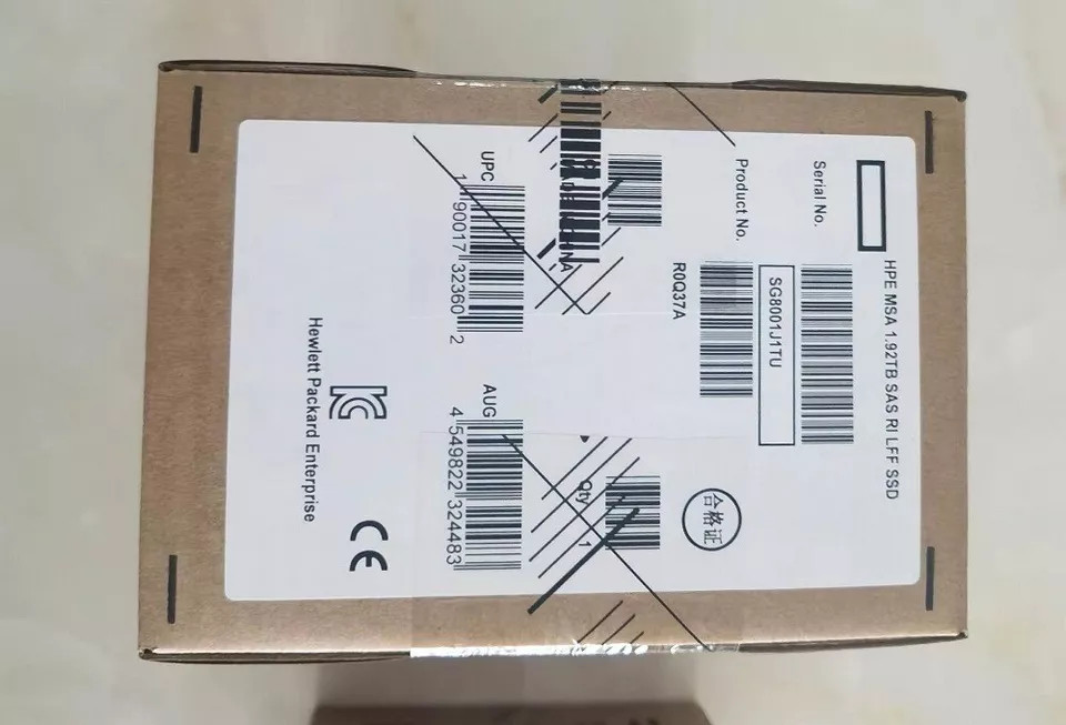 NEW FOR HP R0Q37A MSA 1.92TB SAS 12G RI SFF SSD P13012-001 Boxed