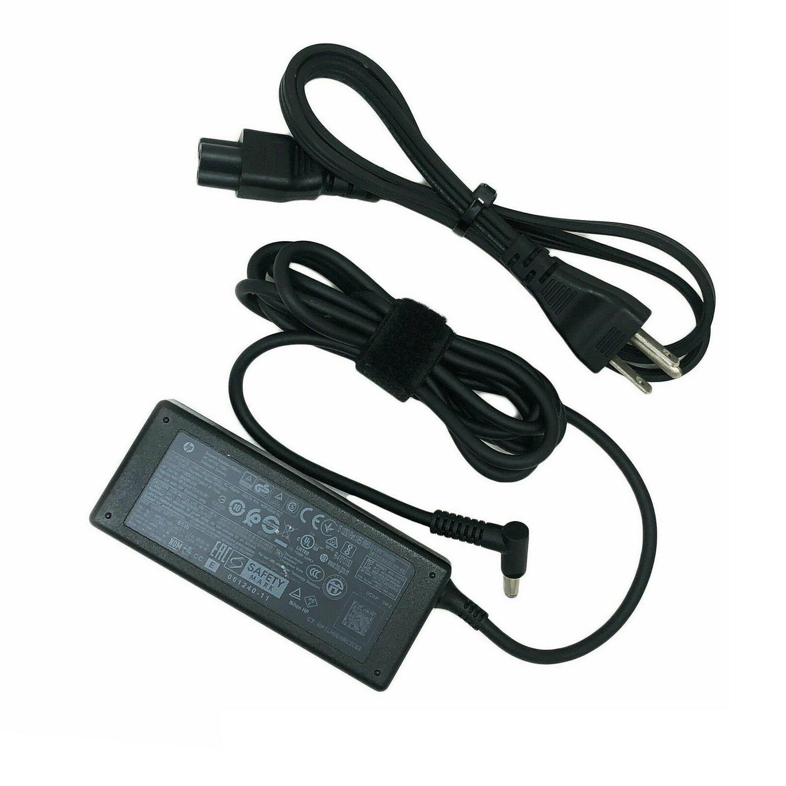 Genuine OEM 65W HP AC Power Adapter Charger Blue Tip 19.5V 3.33A 710412-001
