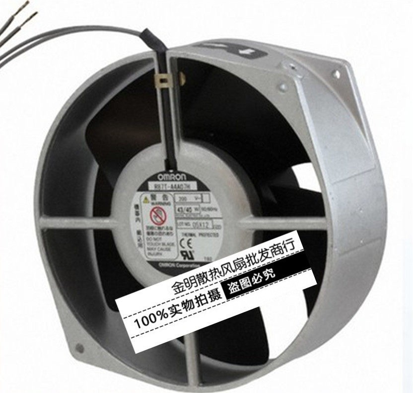 1PCS Omron R87T-A4A07H 200V 43/40W All-Metal AC Cooling Fan