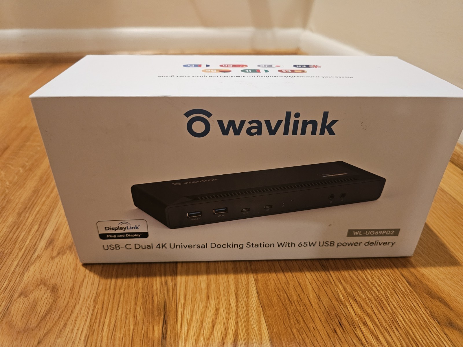 WAVLINK WL-UG69PD2 USB-C Dual 4K Universal Docking Station