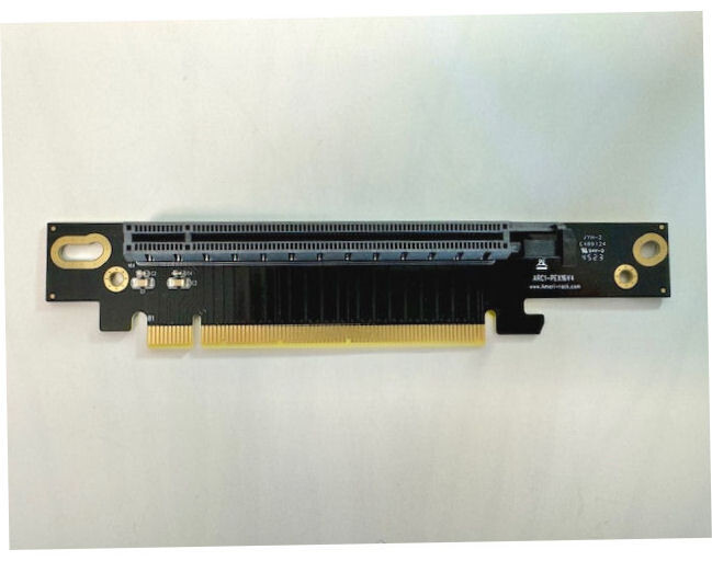 ARC1-PEX16V4 1U PCIE X16 Fixed x16 Right-Angled (F) to x16 (M) Riser  Gen4