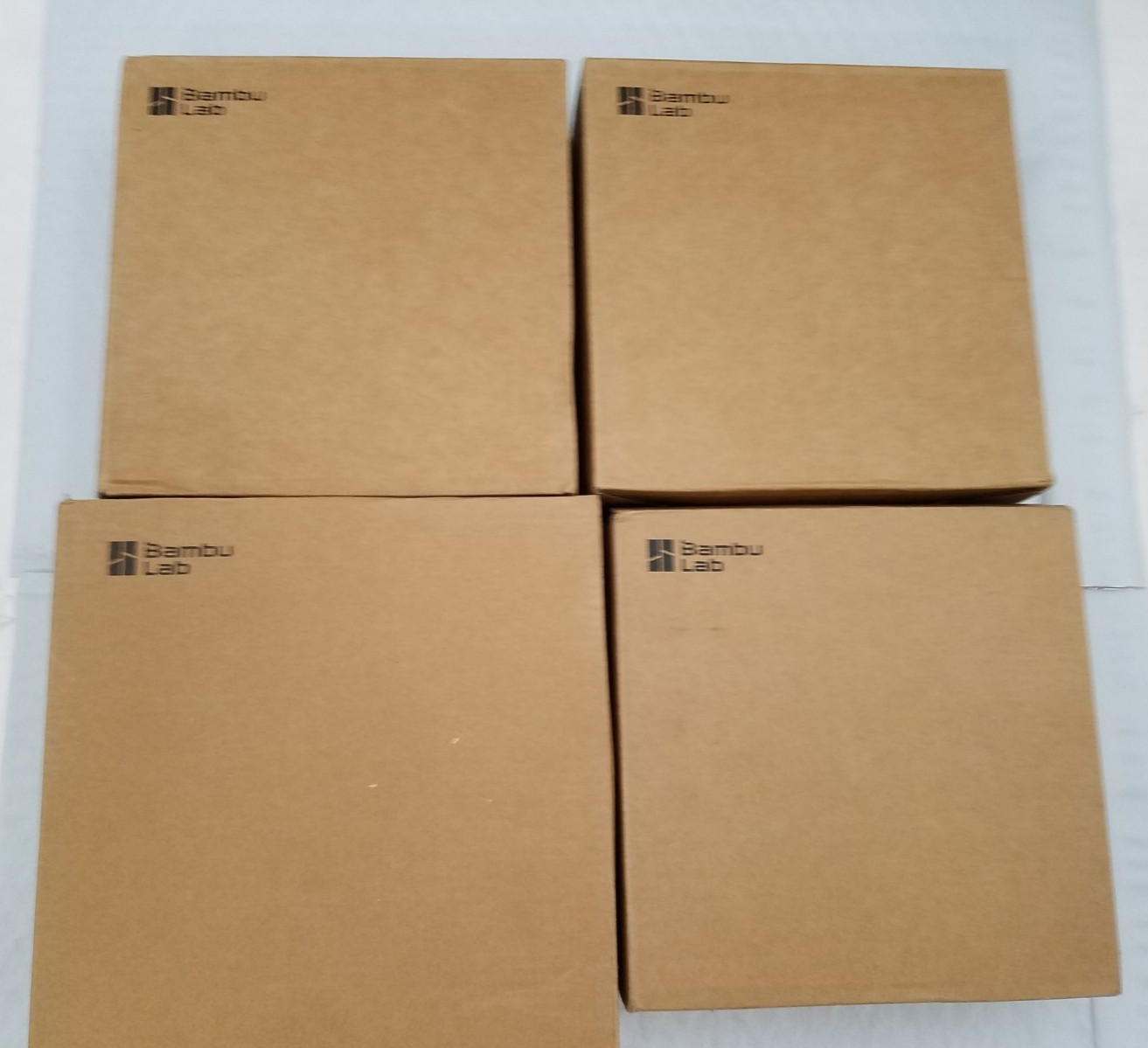 Lot of 4 Bambu Labs 3D Filament Refills