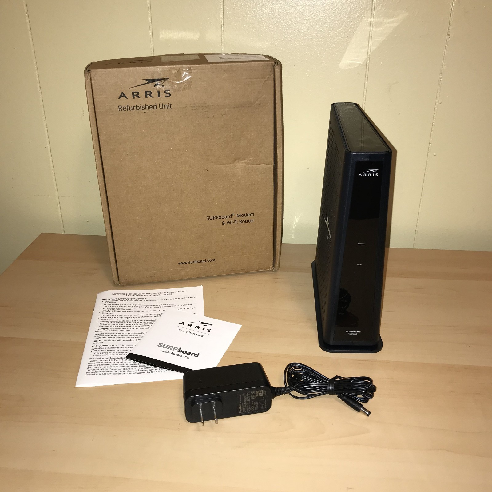 ARRIS Surfboard SBG8300 Dual-Band Wi-Fi Router