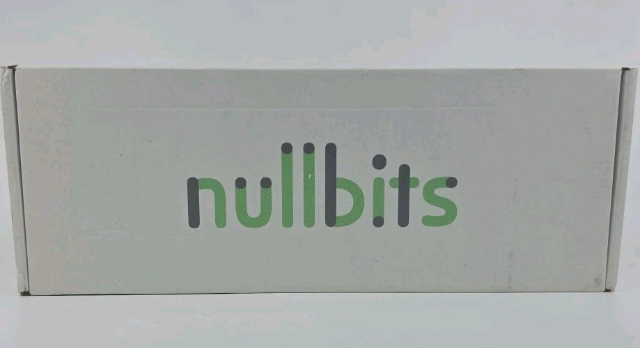 nullbits Nibble 65% 72 Key Programmable QMK Mechanical Keyboard Kit (Black)