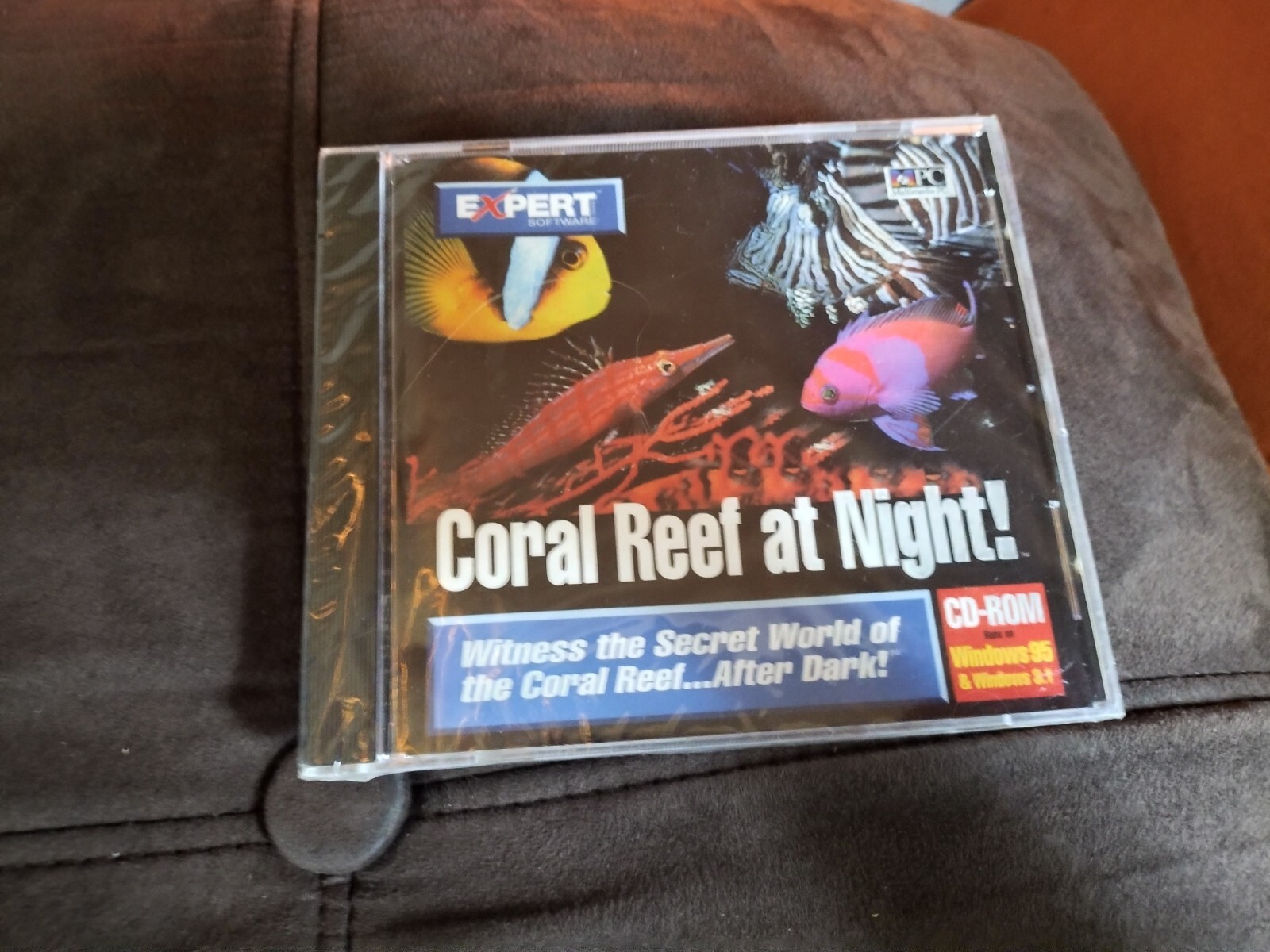 Software Expert Coral Reef at Night CD 1995 Windows