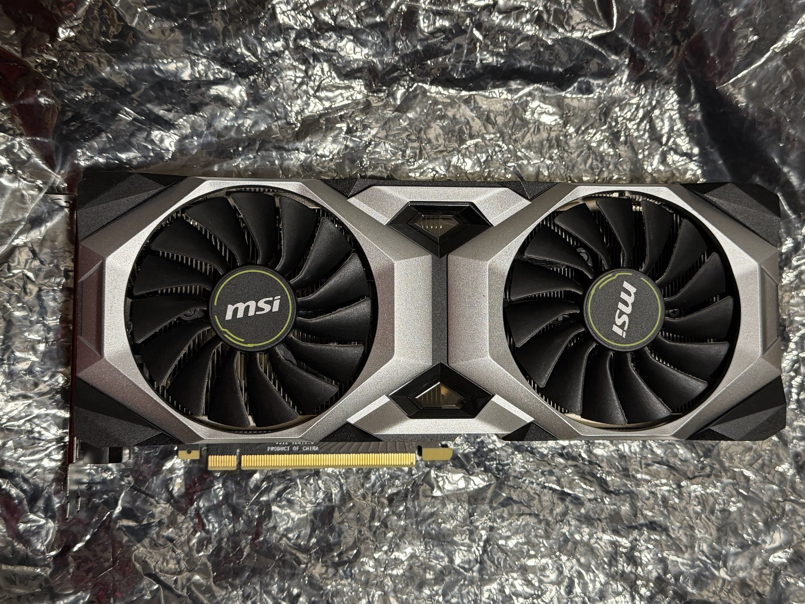 MSI GeForce RTX 2080 VENTUS XS OC 8GB GDDR6 Graphics Card DP x3/HDMI x1/USB-C x1