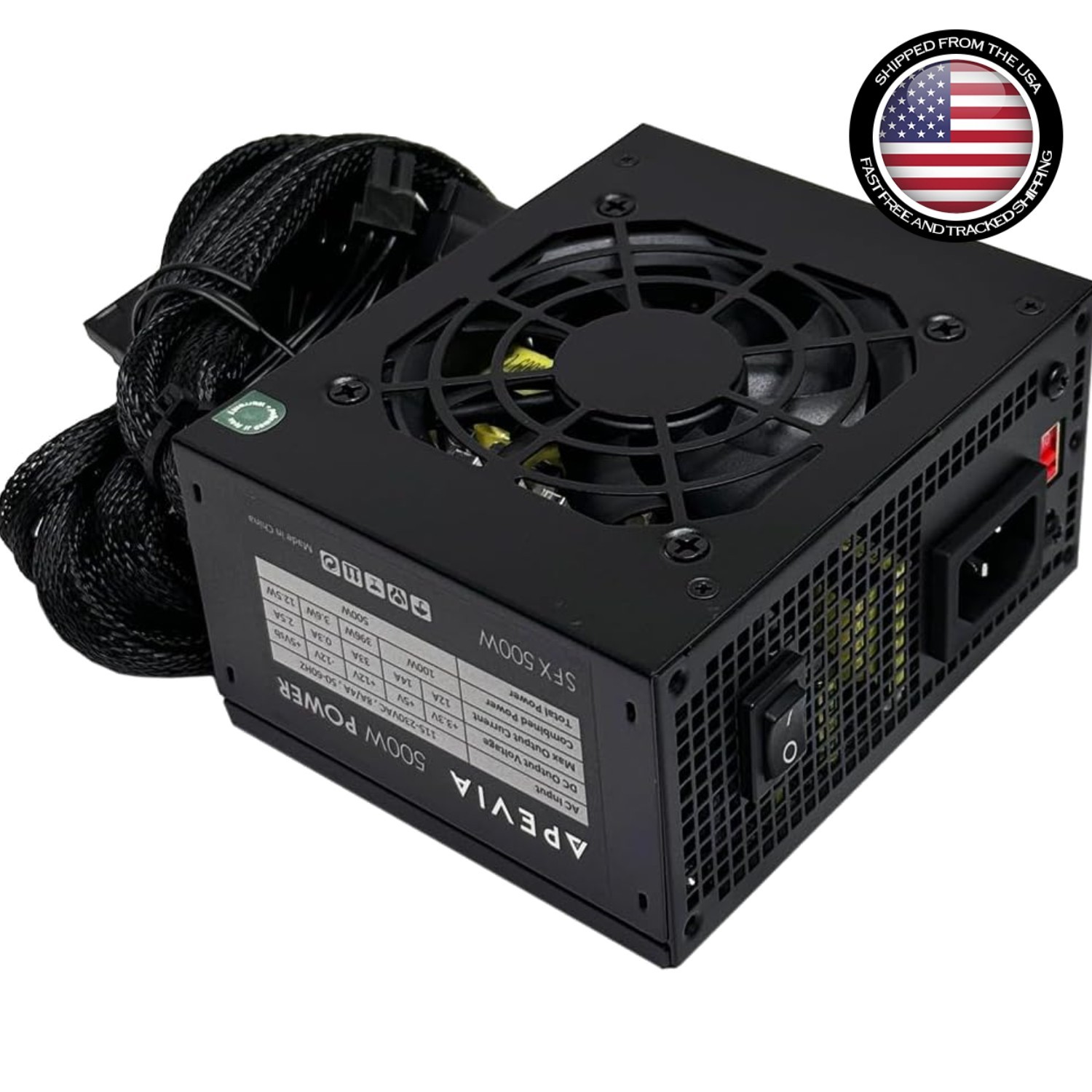 Versatile 500W Power Supply - SFX Solution for Mini ITX and Micro ATX Systems
