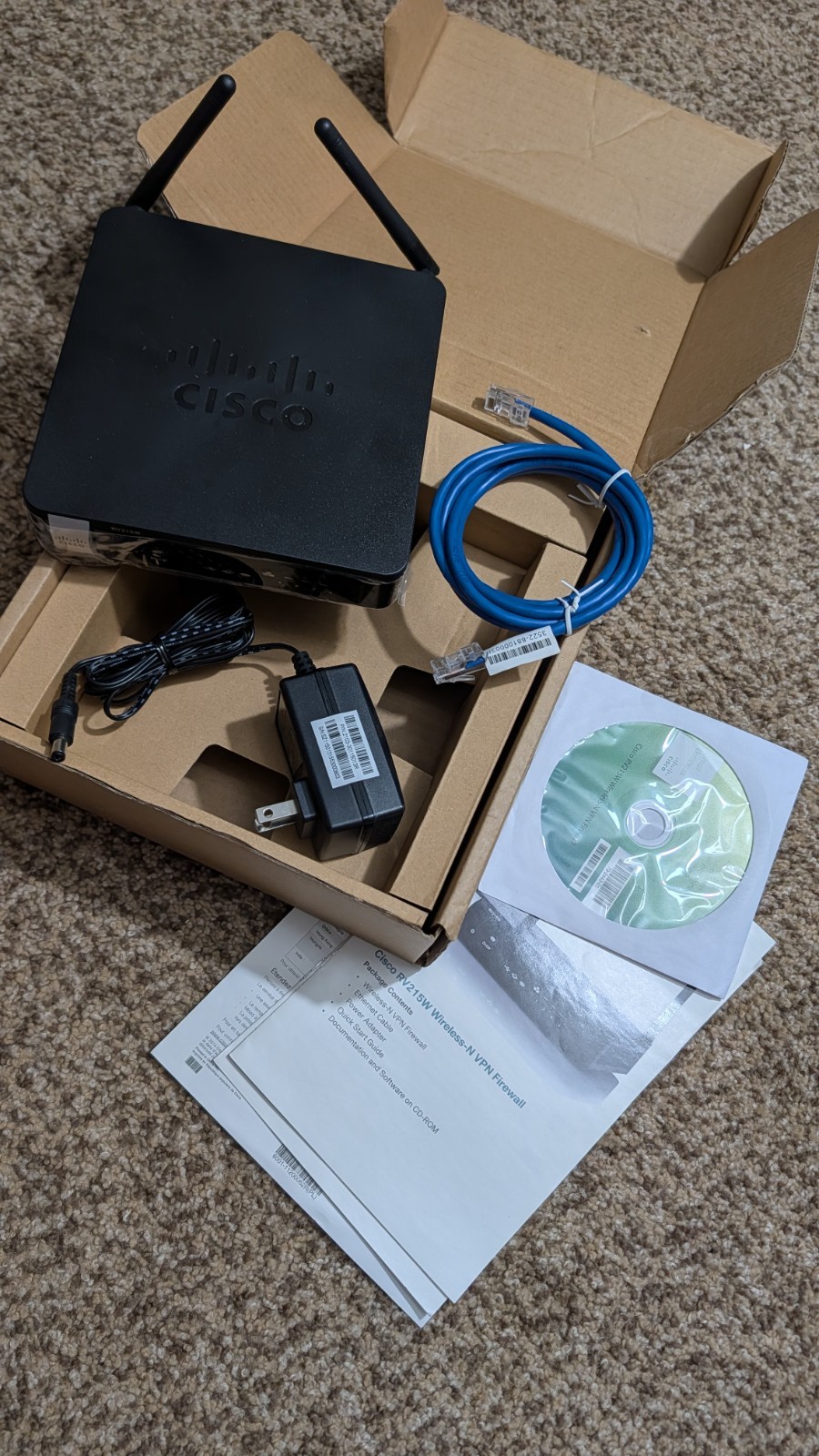 Cisco RV215W Wireless N VPN Router