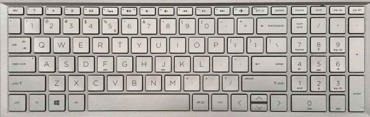 HP466 Replacement key for keyboard HP Compaq Pavilion 15-CS 15-CW key hinge