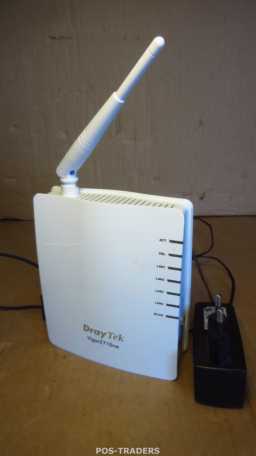 DrayTek Vigor 2710NE ADSL/ADSL2+ Router 802.11n 4-Port 10/100 INCL PSU + ANTENNA