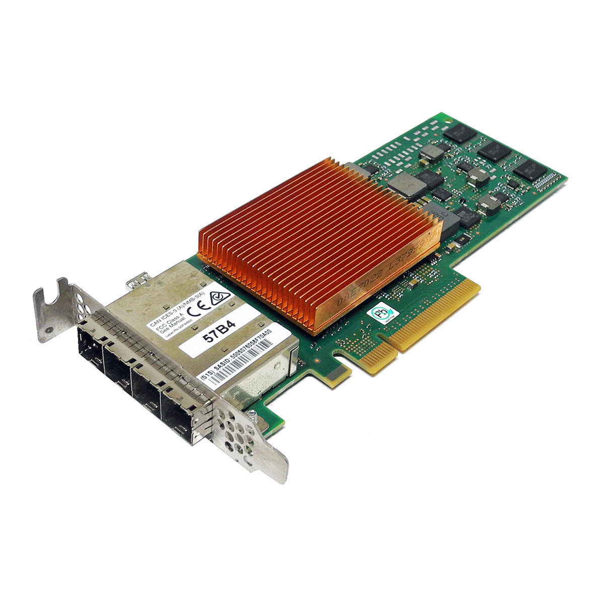 IBM 57B4 Quad Port 6G SAS RAID Controller PCIe3 x8 for Power8 System 01DH504