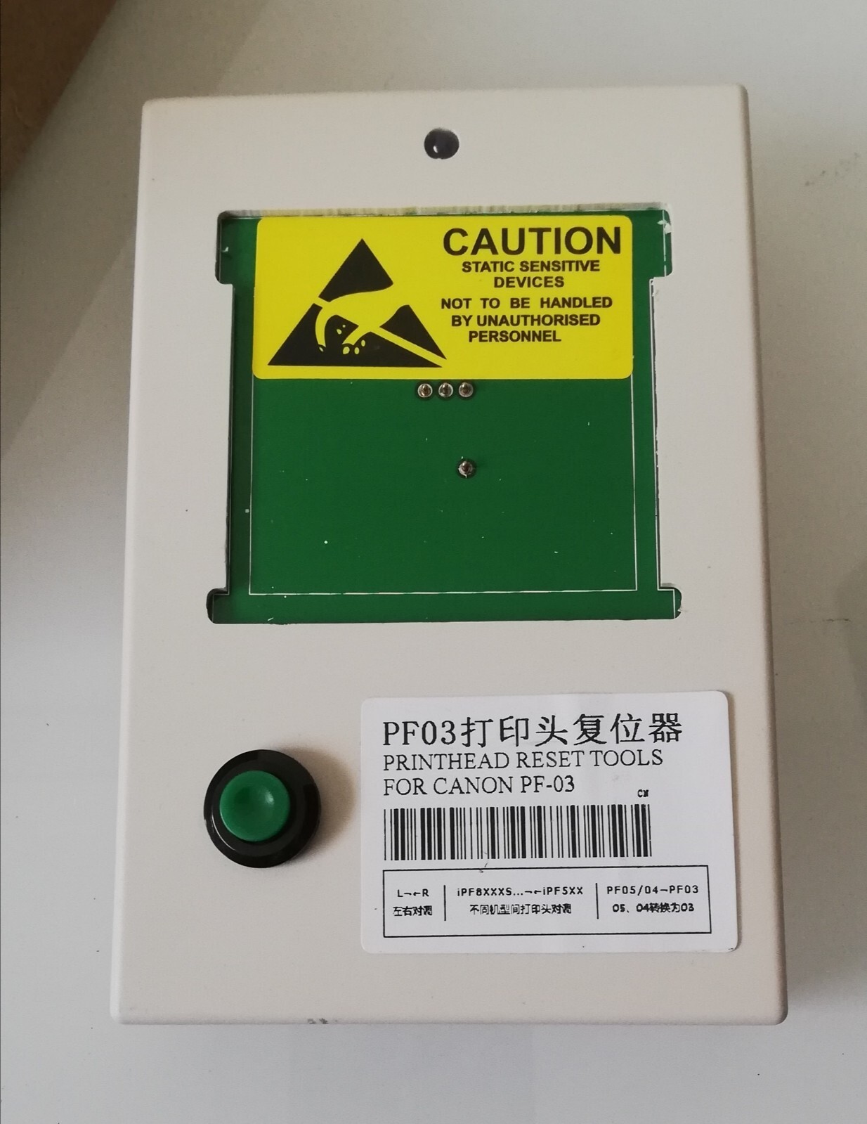 Chip Resetter Kit Fit for Canon PF-03 PrintHead Reset Canon IPF Print Head