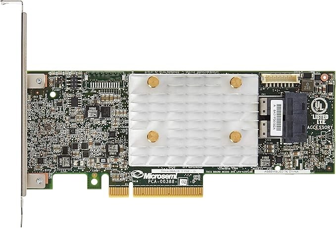 MICROSEMI SmartRAID 3152-8I 12Gb/s SDN 2290200-R 8PORT SMARTRAID with battery