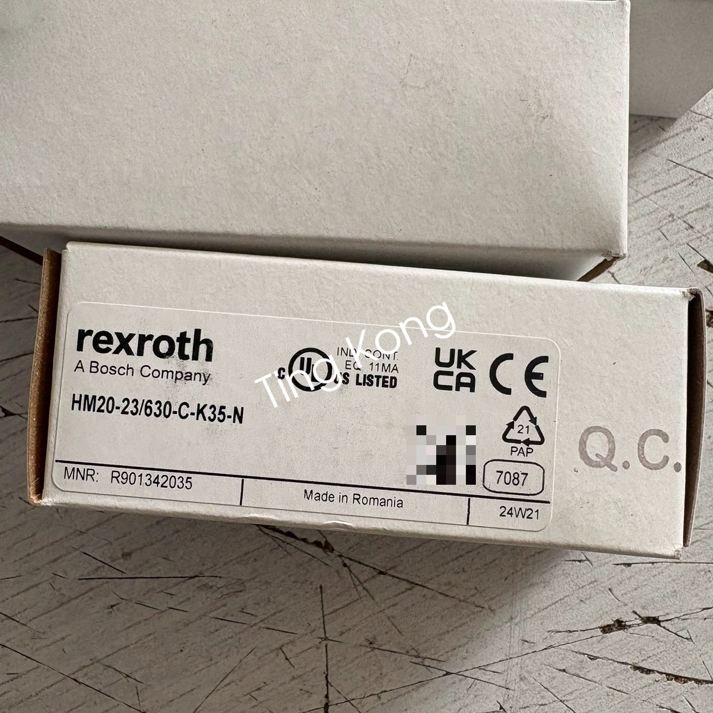 1PC New Rexroth R901342035 HM20-2X/630-C-K35-N Pressure Sensor via FedEx or DHL