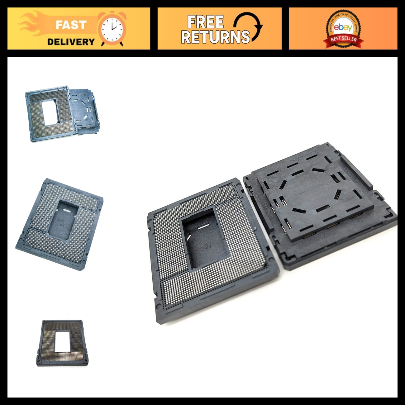 LGA1700 CPU Socket Base BGA Connector - 1PC, Compatible with Intel Processors