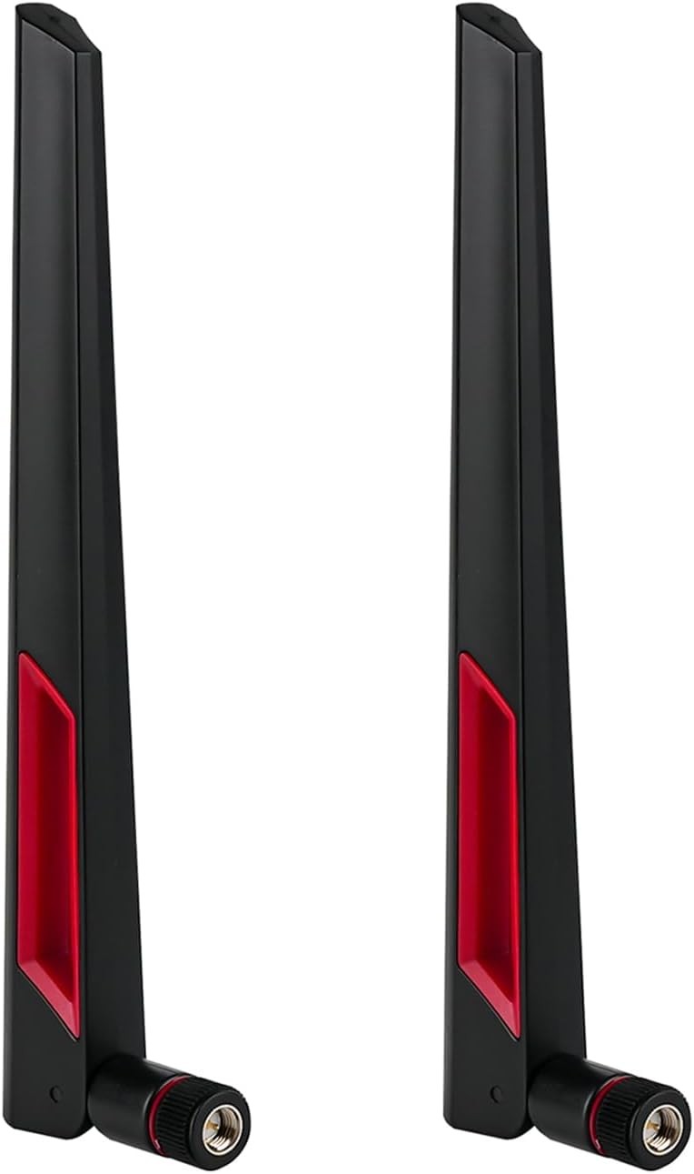2PCS 12dBi Dual Band WiFi Antenna 2.4GHz 5.8GHz SMA Male Wi-Fi Antennas High Gai