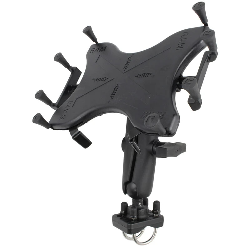 RAM Mount X-Grip Mount with Double U-Bolt Base 9-10" Tablets RAM-HOL-UN9-235U