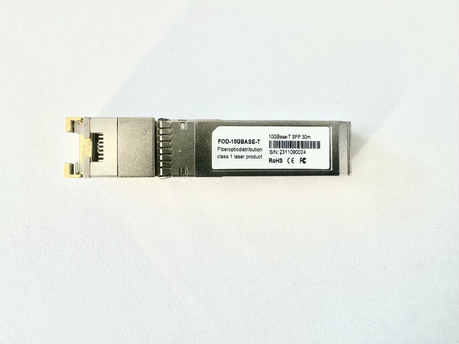 Extreme 10GB-T-SFPP Compatible 10GBASE-T SFP+ RJ45 Copper 30m Transceiver-5960