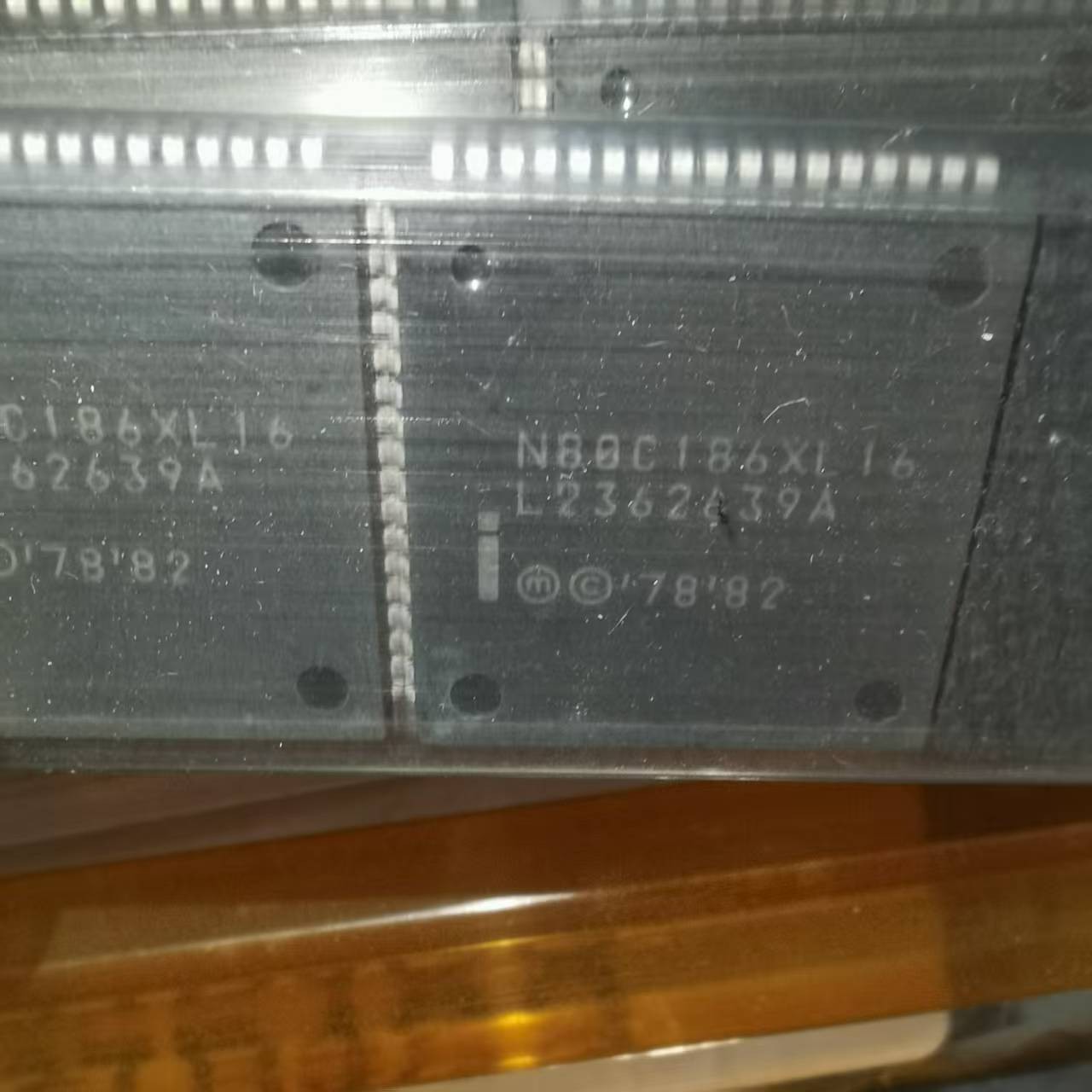 New N80C186XL16 16-BIT High-Integration Embedded CPU x 1pc