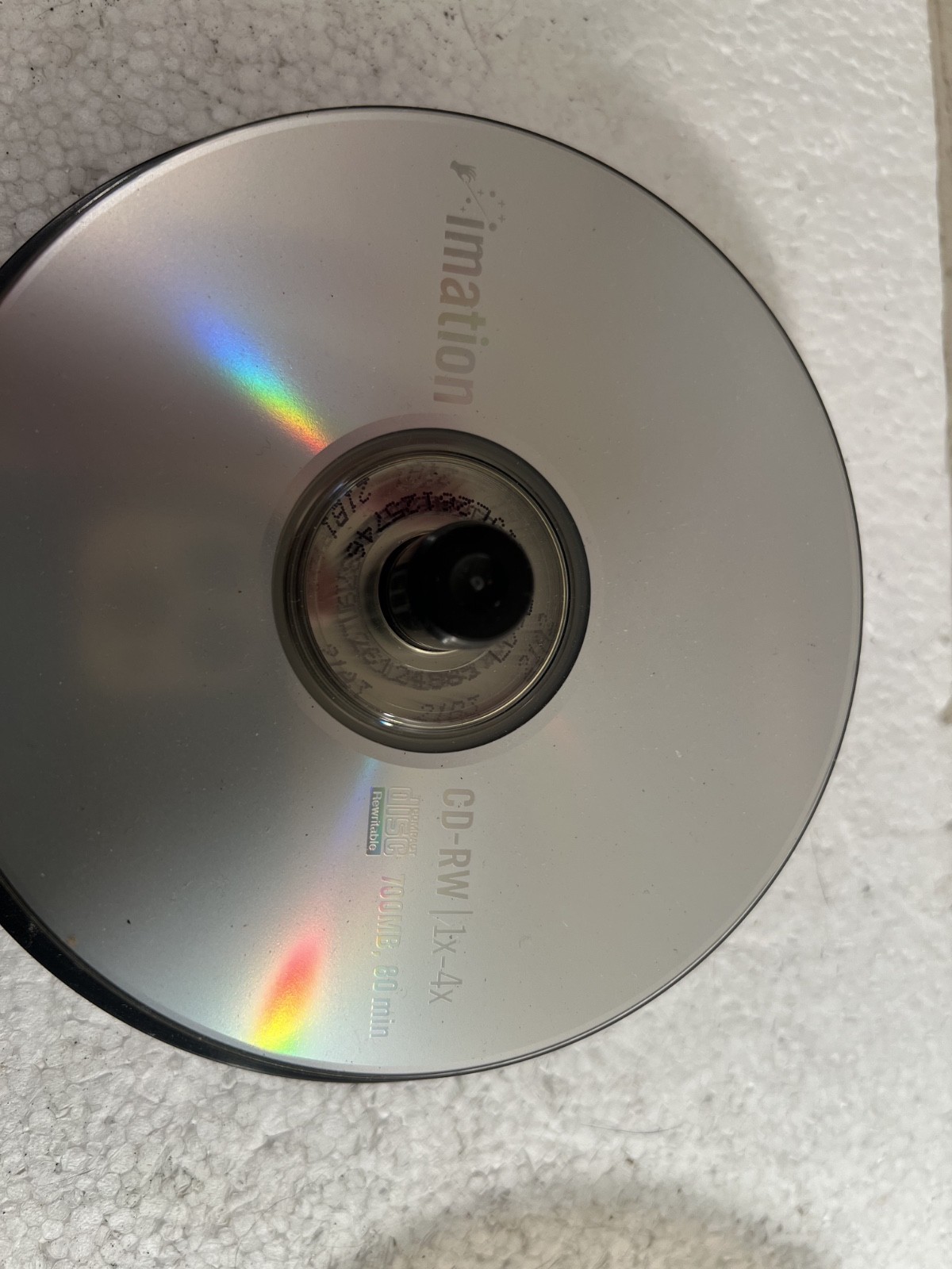 IMATION CD-RW 13 CDs 700 MB 80 MIN 1X-4X COMPATIBLE REWRITABLE NEW OPEN BOX-13