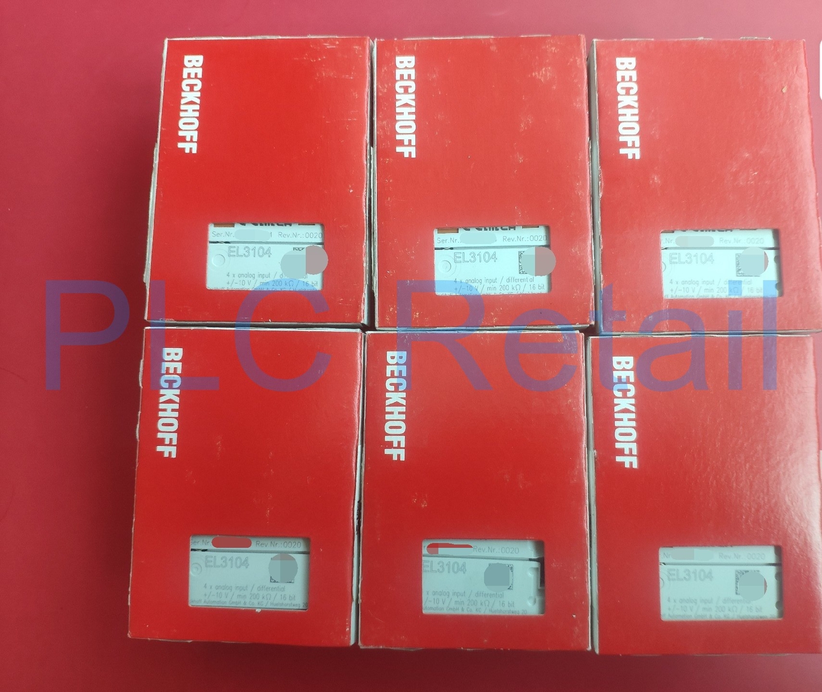 1PCS NEW BECKHOFF EL3104 PLC module  DHL Fast delivery